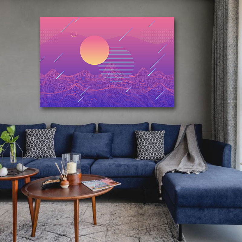 Πίνακας σε καμβά Sunset